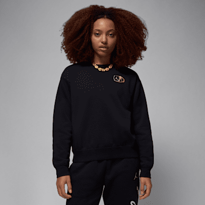 ★NIKE★JORDAN ESS FLEECE CREWNECK スウェットシャツ★追跡可 Jordan Brooklyn Fleece Women's Crew-Neck Sweatshirt. Nike.com